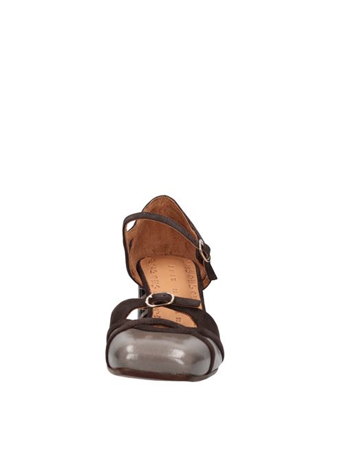 OBINDI model décolleté in leather CHIE MIHARA | OBINDIMARRONE-ROSA
